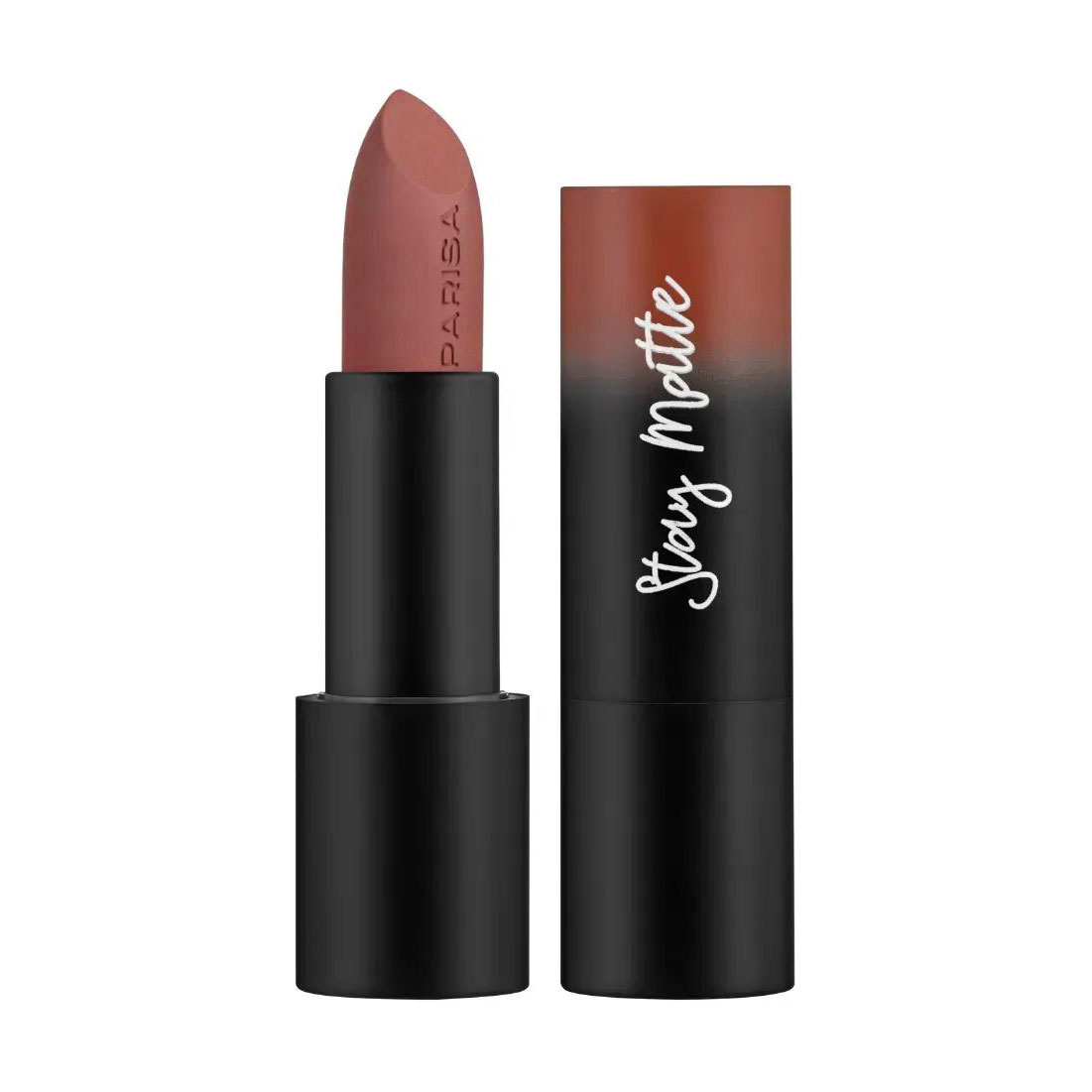 Матова помада для губ Parisa Cosmetics Stay Matte L-08, 205 Posh Brown, 3.6 г